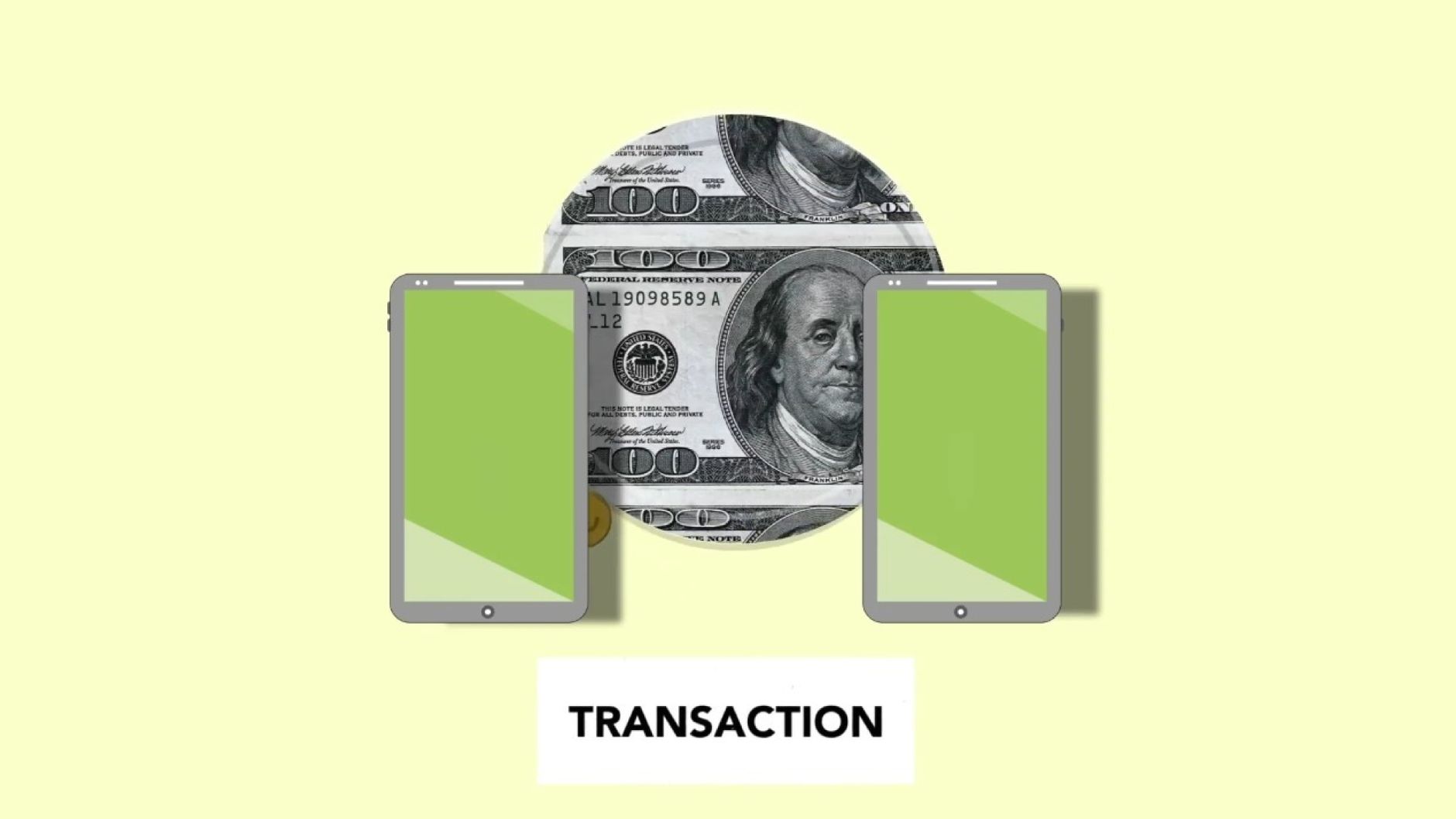 Isometric illustration of online money e-transfer Canada