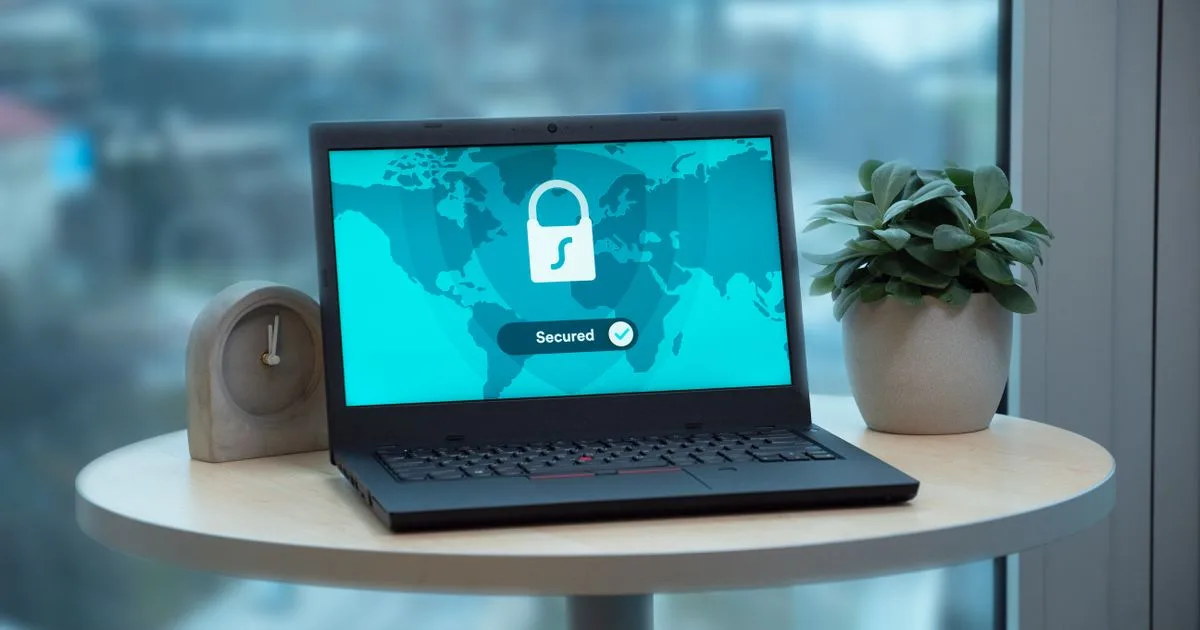 Encrypted secure connection screen - the IBV step behind instant loan approval